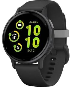 Смарт-часы Garmin Vívoactive 5, ЦВЕТ: Slate Aluminum Bezel/Black