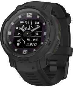 Смарт-часы Garmin Instinct Crossover Solar Tactical Edition, SOLAR (Версии с линзами для зарядки от солнечной батареи собирают солнечную энергию и продлевают срок службы батареи.): Да, ВЕРСИЯ: Tactical, ЦВЕТ: Black