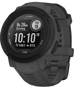 Смарт-часы Garmin Instinct 2 Dēzl Edition, РАЗМЕР КОРПУСА: 45 мм, SOLAR (Версии с линзами для зарядки от солнечной батареи собирают солнечную энергию и продлевают срок службы батареи.): Нет, ВЕРСИЯ: Dēzl, ЦВЕТ: Graphite Camo