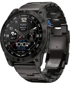Смарт-часы Garmin D2 Mach 1 Pro, РАЗМЕР КОРПУСА: 51 мм, ЦВЕТ/МОДЕЛЬ: Aviator Smartwatch/Vented Titanium