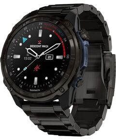 Смарт-часы Garmin Descent Mk3I 51 mm, РАЗМЕР КОРПУСА: 51 мм, ВЕРСИЯ: Descent Mk3I, ЦВЕТ: Carbon Gray DLC Titanium/DLC
