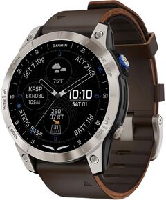Смарт-часы Garmin D2 Mach 1, РАЗМЕР КОРПУСА: 47 мм, ЦВЕТ/МОДЕЛЬ: Aviator Smartwatch/Oxford Brown Leather