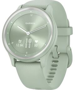 Смарт-часы Garmin Vívomove Sport, ВЕРСИЯ: Vívomove Sport, ЦВЕТ: Cool Mint Case/Silver Accents