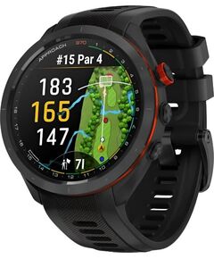 Смарт-часы Garmin Approach S70 - 47 mm, РАЗМЕР КОРПУСА: 47 мм, ЦВЕТ: Black Ceramic Bezel/Black