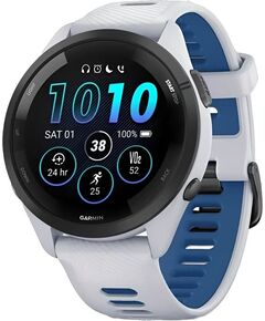 Смарт-часы Garmin Forerunner 265, РАЗМЕР КОРПУСА: 46 мм, ЦВЕТ: Whitestone/Tidal Blue