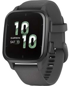 Смарт-часы Garmin Venu Sq 2, РАЗМЕР КОРПУСА: 40 мм, ЦВЕТ/МОДЕЛЬ: Slate Aluminum Bezel with Shadow Gray Case