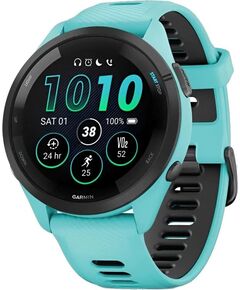 Смарт-часы Garmin Forerunner 265, РАЗМЕР КОРПУСА: 46 мм, ЦВЕТ: Aqua/Black