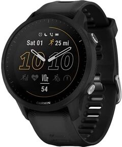 Смарт-часы Garmin Forerunner 955, SOLAR (Версии с линзами для зарядки от солнечной батареи собирают солнечную энергию и продлевают срок службы батареи.): Нет, ЦВЕТ: Black