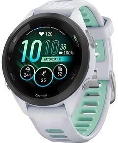 Смарт-часы Garmin Forerunner 265S, РАЗМЕР КОРПУСА: 42 мм, ЦВЕТ: Whitestone/Neo Tropic
