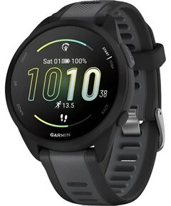 Смарт-часы Garmin Forerunner 165, МУЗЫКА (легко загрузите на часы до 500 песен): Нет, ЦВЕТ: Black/Slate Gray