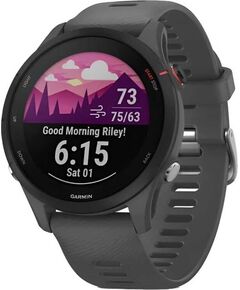 Смарт-часы Garmin Forerunner 255, РАЗМЕР КОРПУСА: 46 мм, МУЗЫКА (легко загрузите на часы до 500 песен): Нет, ЦВЕТ: Slate Gray