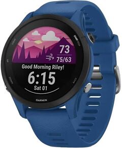 Смарт-часы Garmin Forerunner 255, РАЗМЕР КОРПУСА: 46 мм, МУЗЫКА (легко загрузите на часы до 500 песен): Нет, ЦВЕТ: Tidal Blue