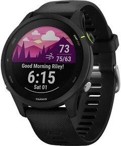 Смарт-часы Garmin Forerunner 255 Music, РАЗМЕР КОРПУСА: 46 мм, МУЗЫКА (легко загрузите на часы до 500 песен): Да, ЦВЕТ: Black