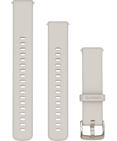 Ремешок сменный Garmin Quick Release 18 мм, МАТЕРИАЛ РЕМЕШКА: Силикон, ЦВЕТ: Ivory