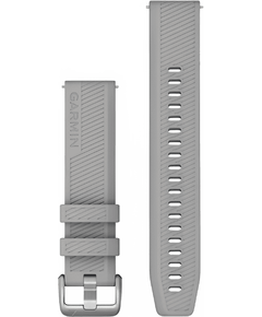 Ремешок сменный Garmin Quick Release 20 мм, МАТЕРИАЛ РЕМЕШКА: Силикон, ЦВЕТ: Gray