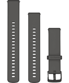 Ремешок сменный Garmin Quick Release 18 мм, ЦВЕТ: Pebble Gray, МАТЕРИАЛ РЕМЕШКА: Силикон