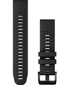 Ремешок сменный Garmin QuickFit 22 мм, ЦВЕТ: Black, МАТЕРИАЛ РЕМЕШКА: Силикон