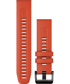 Ремешок сменный Garmin QuickFit 22 мм, МАТЕРИАЛ РЕМЕШКА: Силикон, ЦВЕТ: Flame Red