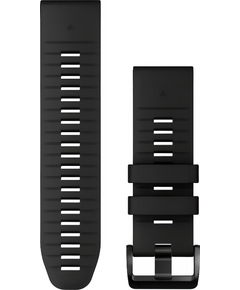 Ремешок сменный Garmin QuickFit 26 мм, ЦВЕТ: Black, МАТЕРИАЛ РЕМЕШКА: Силикон