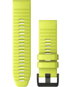 Ремешок сменный Garmin QuickFit 26 мм, ЦВЕТ: Amp Yellow, МАТЕРИАЛ РЕМЕШКА: Силикон