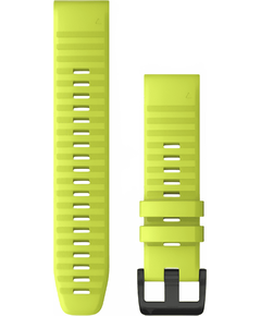 Ремешок сменный Garmin QuickFit 22 мм, МАТЕРИАЛ РЕМЕШКА: Силикон, ЦВЕТ: Amp Yellow