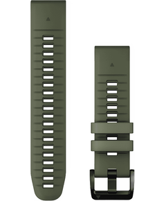 Ремешок сменный Garmin QuickFit 22 мм, ЦВЕТ: Moss/Graphite, МАТЕРИАЛ РЕМЕШКА: Силикон