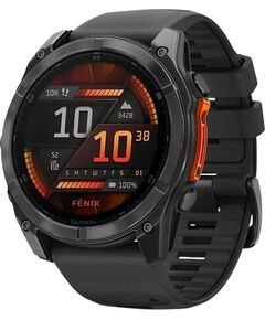 Смарт-часы Garmin Fēnix 8 Amoled 51 mm, РАЗМЕР КОРПУСА: 51 мм, ВЕРСИЯ: Amoled, ЦВЕТ: Slate Gray/Black