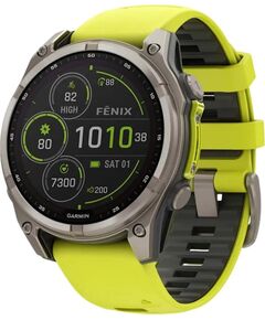 Смарт-часы Garmin Fēnix 8 Solar 47 mm, РАЗМЕР КОРПУСА: 47 мм, ВЕРСИЯ: Solar, ЦВЕТ: Yellow/Graphite