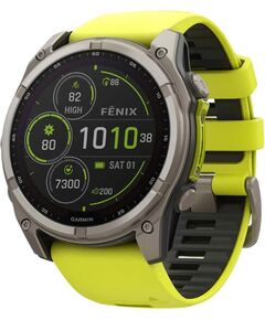 Смарт-часы Garmin Fēnix 8 Solar 51 mm, РАЗМЕР КОРПУСА: 51 мм, ВЕРСИЯ: Solar, ЦВЕТ: Yellow/Graphite