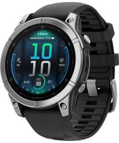 Смарт-часы Garmin Fēnix E 47 mm, РАЗМЕР КОРПУСА: 47 мм, ВЕРСИЯ: Fēnix E, ЦВЕТ: Stainless Steel/Black