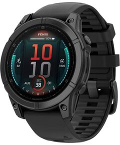 Смарт-часы Garmin Fēnix E 47 mm, РАЗМЕР КОРПУСА: 47 мм, ВЕРСИЯ: Fēnix E, ЦВЕТ: Slate Gray Steel/Black