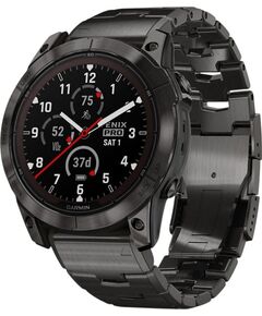 Смарт-часы Garmin Fēnix 7X Pro Sapphire Solar Edition, РАЗМЕР КОРПУСА: 51 мм, ВЕРСИЯ: Pro | Sapphire Solar, ЦВЕТ: Carbon Grey Titanium