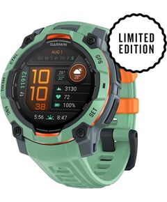 Смарт-часы Garmin Instinct 3 Amoled 45 mm, РАЗМЕР КОРПУСА: 45 мм, ВЕРСИЯ: Instinct 3 Amoled, ЦВЕТ: Neo Tropic