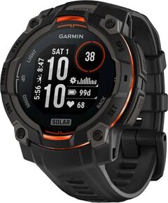 Смарт-часы Garmin Instinct 3 Solar 45 mm, РАЗМЕР КОРПУСА: 45 мм, ВЕРСИЯ: Instinct 3 Solar, ЦВЕТ: Black