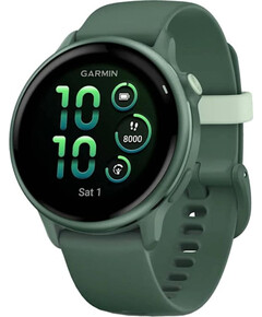 Смарт-часы Garmin Vívoactive 6, ЦВЕТ: Metallic Jasper Green