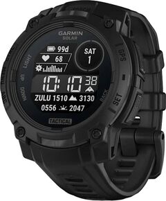 Смарт-часы Garmin Instinct 3 Solar, Tactical 45 mm, РАЗМЕР КОРПУСА: 45 мм, ВЕРСИЯ: Instinct 3 Solar, Tactical, ЦВЕТ: Black