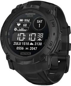 Смарт-часы Garmin Instinct 3 Solar, Tactical 50 mm, РАЗМЕР КОРПУСА: 50 мм, ВЕРСИЯ: Instinct 3 Solar, Tactical, ЦВЕТ: Black