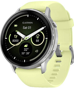 Смарт-часы Garmin Venu 4 - 45 mm, ЦВЕТ: Silver/Citron, РАЗМЕР КОРПУСА: 45 мм