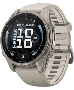 Смарт-часы Garmin Fēnix 9 43 mm, ЦВЕТ: Titanium/Fog Gray, РАЗМЕР КОРПУСА: 43 мм, ВЕРСИЯ: Fēnix 9