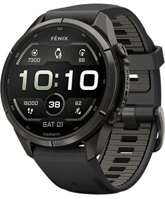 Смарт-часы Garmin Fēnix 9 Pro 43 mm, ЦВЕТ: Carbon Gray DLC Titanium/Black, РАЗМЕР КОРПУСА: 43 мм, ВЕРСИЯ: Pro