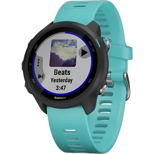 Смарт-часы Garmin Forerunner 245 Music Aqua, МУЗЫКА (легко загрузите на часы до 500 песен): Да, ЦВЕТ: Aqua