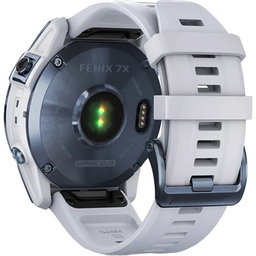Смарт-часы Fēnix 7X Sapphire Solar Edition Mineral Blue Titanium/Whitestone, РАЗМЕР КОРПУСА: 51 мм, ВЕРСИЯ: Sapphire Solar, ЦВЕТ: Mineral Blue Titanium/Whitestone, изображение 6