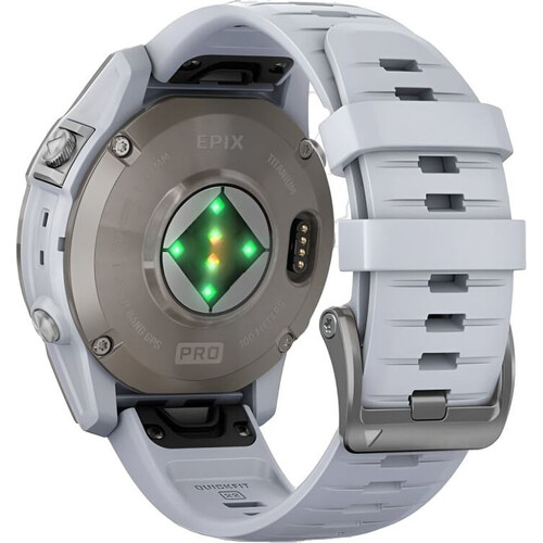 Смарт-часы Epix Pro (Gen 2) Sapphire Edition | 47 mm Titanium/Whitestone, ЦВЕТ: Titanium/Whitestone, РАЗМЕР КОРПУСА: 47 мм, ВЕРСИЯ: Pro | Sapphire, изображение 6