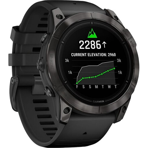 Смарт-часы Epix Pro (Gen 2) Sapphire Edition | 47 mm Carbon Gray DLC Titanium, РАЗМЕР КОРПУСА: 47 мм, ВЕРСИЯ: Pro | Sapphire, ЦВЕТ: Carbon Gray DLC Titanium, изображение 3