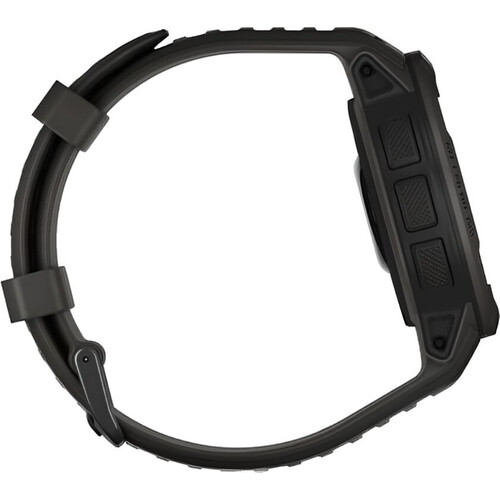 Смарт-часы Instinct 2 Standard Edition Graphite, РАЗМЕР КОРПУСА: 45 мм, SOLAR (Версии с линзами для зарядки от солнечной батареи собирают солнечную энергию и продлевают срок службы батареи.): Нет, ВЕРСИЯ: Standard, ЦВЕТ: Graphite, изображение 5