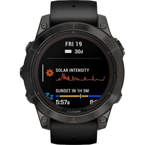 Смарт-часы Fēnix 7 Pro Sapphire Solar Edition Carbon Gray DLC Titanium, РАЗМЕР КОРПУСА: 47 мм, ВЕРСИЯ: Pro | Sapphire Solar, ЦВЕТ: Carbon Gray DLC Titanium, изображение 2