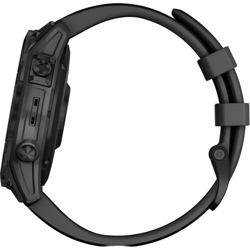 Смарт-часы Fēnix 7 Sapphire Solar Edition Black DLC Titanium with Black, РАЗМЕР КОРПУСА: 47 мм, ВЕРСИЯ: Sapphire Solar, ЦВЕТ: Black DLC Titanium/Black, изображение 7