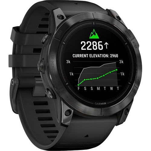 Смарт-часы Epix Pro (Gen 2) Standard Edition | 51 mm Slate Gray/Black, РАЗМЕР КОРПУСА: 51 мм, ВЕРСИЯ: Pro | Standard, ЦВЕТ: Slate Gray/Black Band, изображение 3