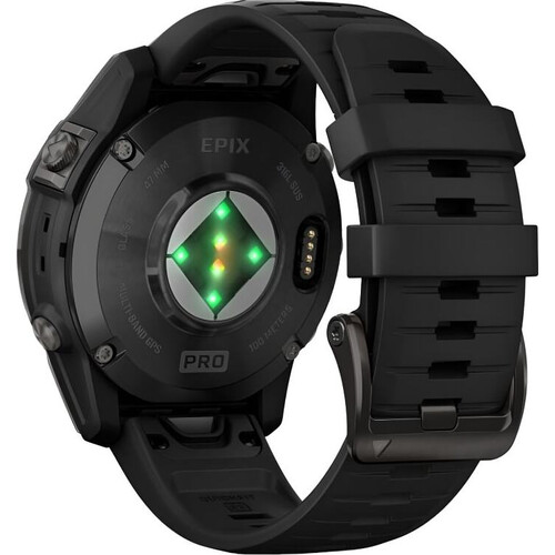 Смарт-часы Epix Pro (Gen 2) Standard Edition | 47 mm Slate Gray/Black, РАЗМЕР КОРПУСА: 47 мм, ВЕРСИЯ: Pro | Standard, ЦВЕТ: Slate Gray/Black Band, изображение 6
