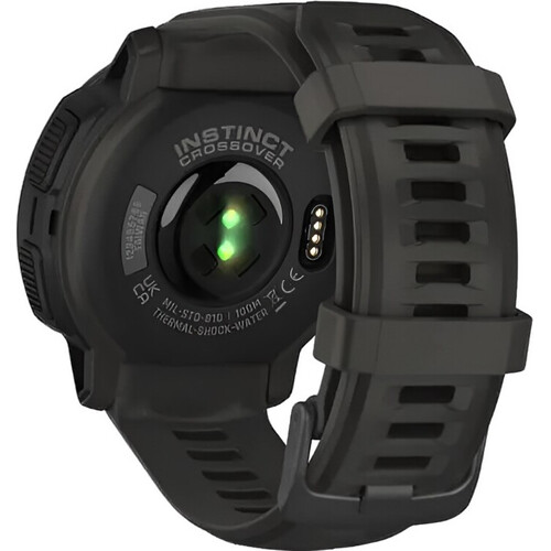 Смарт-часы Instinct Crossover Solar Graphite, SOLAR (Версии с линзами для зарядки от солнечной батареи собирают солнечную энергию и продлевают срок службы батареи.): Да, ВЕРСИЯ: Standard, ЦВЕТ: Graphite, изображение 6